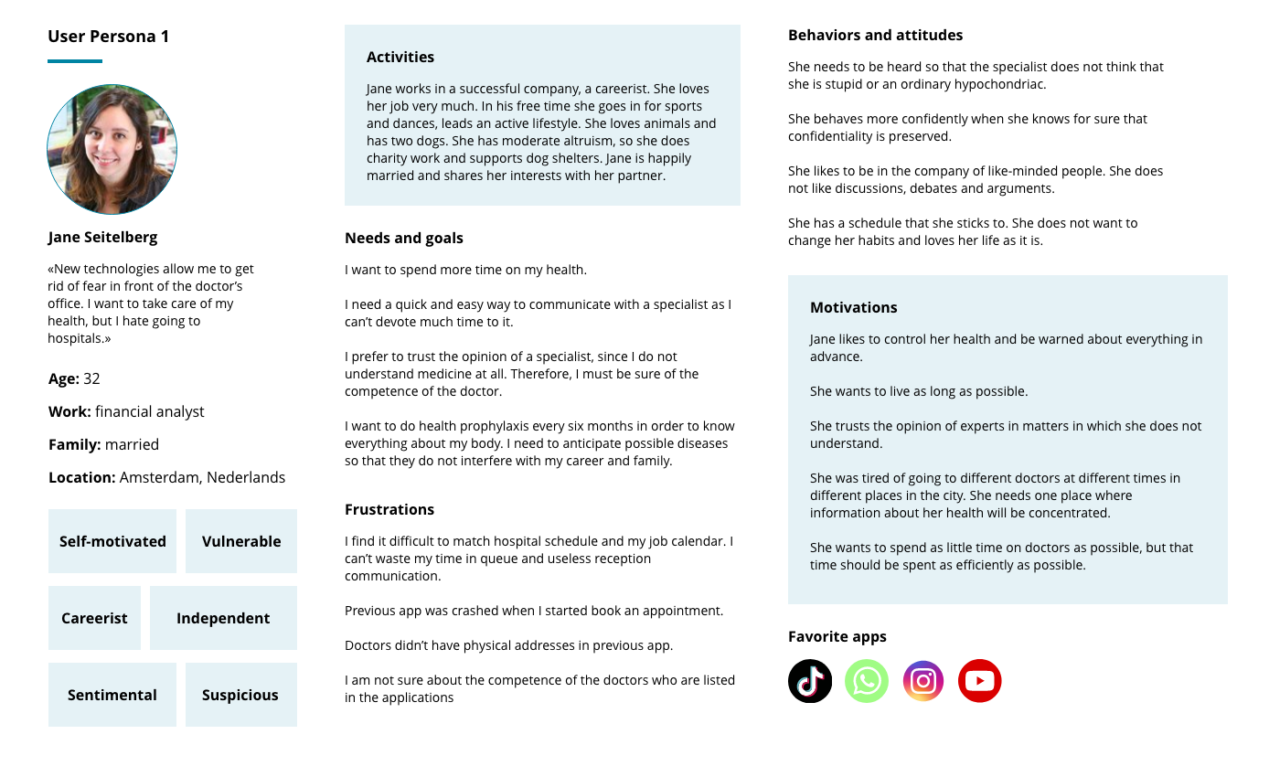 Healthcare investigations example 1