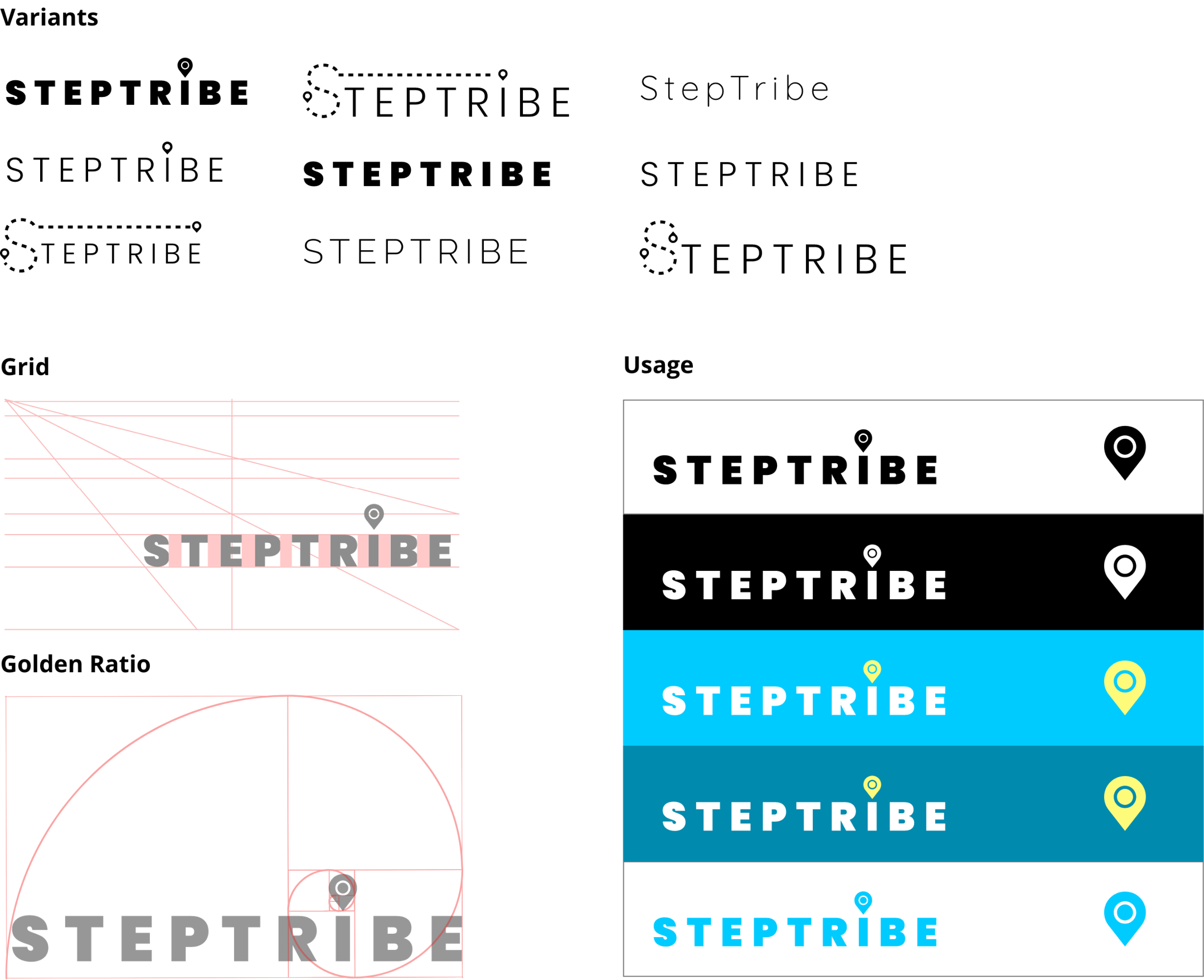 Sports app Corporate identity example 1