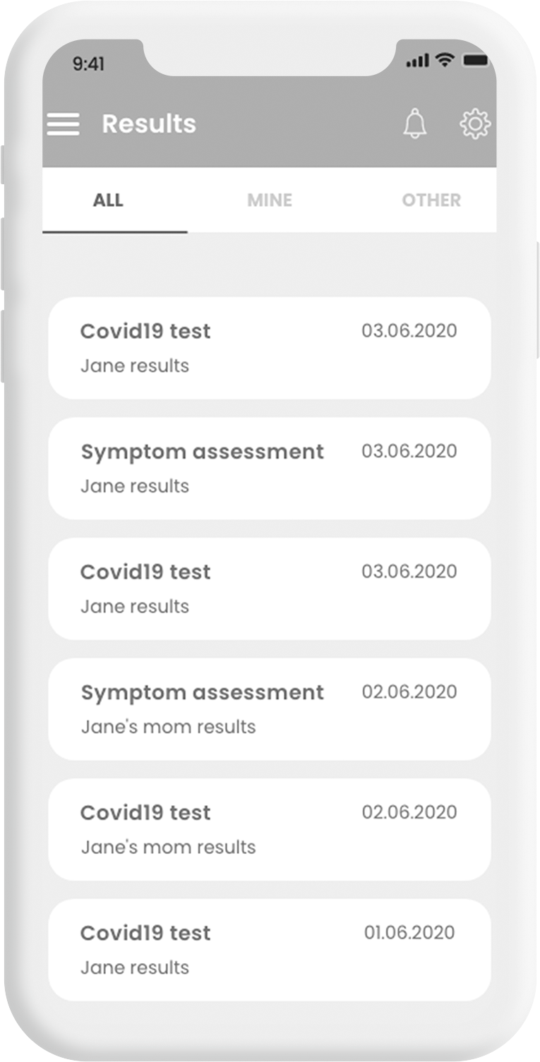 Healthcare wireframing example 12